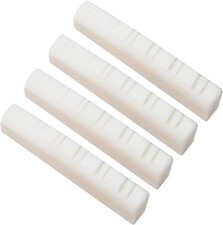 Cut from Whole Bones (49x 9.2x 6 mm Nut 4 Pack), Guitar Bridge Nuts, 12 Str