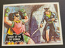 TOPPS 1966 BATMAN "THREAT OF THE CAT WOMAN" BLACK BAT CARD #