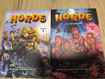 Horde Das Erste Zeitalter Band 1 & 2 Gronkh Comic