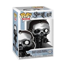 Funko POP Ghost Bat Wing Papa Emeritus Diamond Glitter Figure 512 WITH Protector