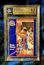 1991-92 Fleer Dennis Rodman #63 BGS Graded