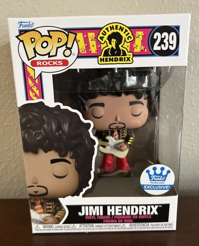 Funko Pop! Rocks: Jimi Hendrix #239 Napoleonic Husser Jacket Exclusive Vaulted