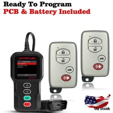 2pc For 2007 2008 2009 2010 2011 Toyota Camry Smart Remote Key Fob Program Tool 2pc For 2007 2008 2009 2010 2011 Toyota Camry Smart Remote Key Fob Program Tool