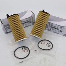 2pcs Oil Filter Kit 11428575211 For Bmw F22 F23 F30 F32 F36 G30 G01 B46 B47 B48