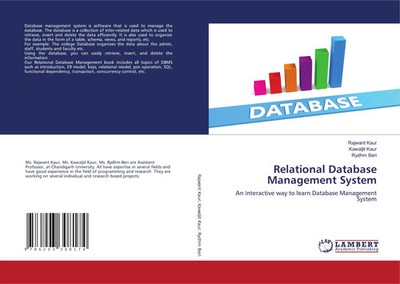 Rajwant Kaur (u. a.) | Relational Database Management System | Taschenbuch