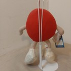 2001 Nanco Mars Hanging Red M&M W/Tags Novelty Promotional 8" Stuffed Plush — photo 7