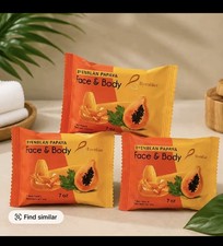 Byenblan Papaya Handmade Face & Body Bar Soap...