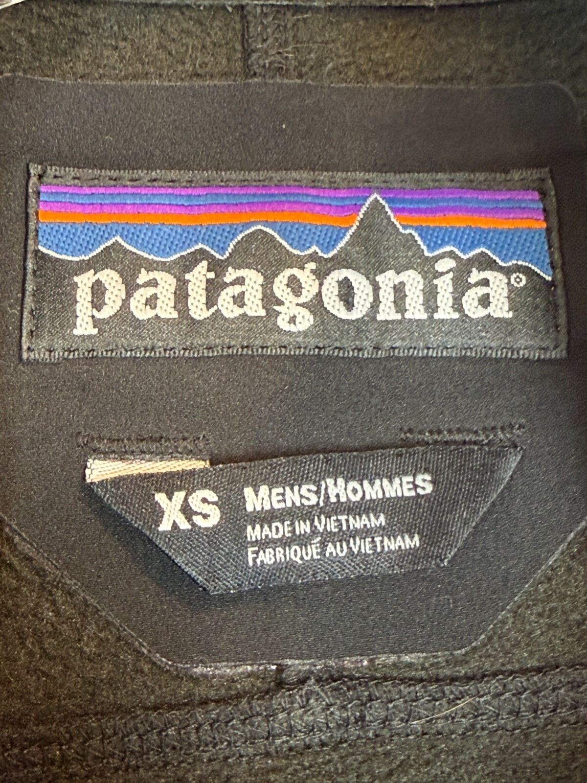 Patagonia Jacket XS Black Soft Shell Fleece Lined Jagermeister Logo Full Zip image 7