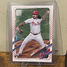 2021 Topps Series 2 JoJo Romero Independence Day Rookie Card #508 /76