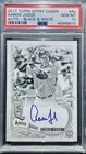 AARON JUDGE RC AUTO 2017 Topps Gypsy Queen BLACK & WHITE /99 POP (14) PSA 10
