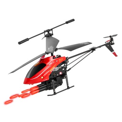 VEVOR RC Helicopter 3.5 Channel Remote Control Aircraft Toy Shooting Mode Kids