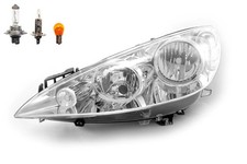 Scheinwerfer Front passend für Peugeot 308 09/2007 -04/11 Links mit Leuchtmittel