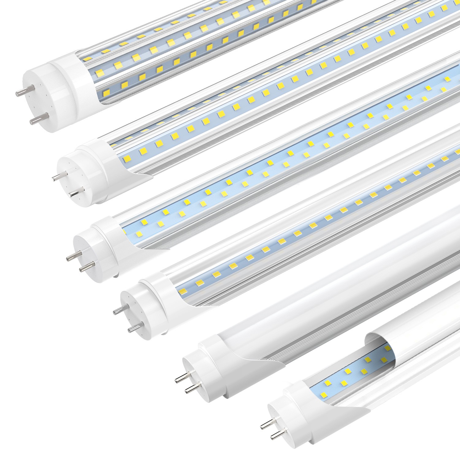25 Pack T8 4FT LED Tube Light Bulbs 22W 28W 60W G13 LED Shop Lights F40T12 48''