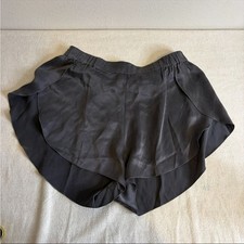 Lunya Washable Silk Pajama Shorts Deep Gray Womens Size XS