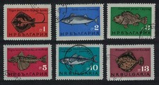 Bulgaria Fish 6v 1965 Canc SG#1530-1535 MI#1542-1547