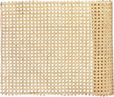Cane Webbing Roll Natural Rattan 14'' x 3.3ft for DIY Projects