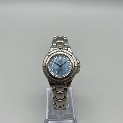 GUESS Waterpro Women’s Silver Tone Crystal Bezel Bracelet Watch Needs Battery Guess Waterpro G12543L Women main image 4