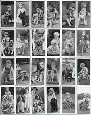 1936 Carreras Ltd. Cigarette Cards "DOGS & FRIEND" - Lot of 50 (1-50) 🐶