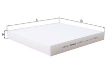 Innenraumfilter MAHLE LA 1594 Partikelfilter für WK2 JEEP WK CHEROKEE 4 VAN CRD