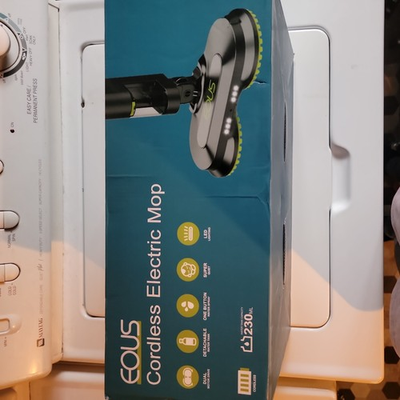 #ad #ad EOUS Cordless Electric Mop Clean Master Model B08 $59.99