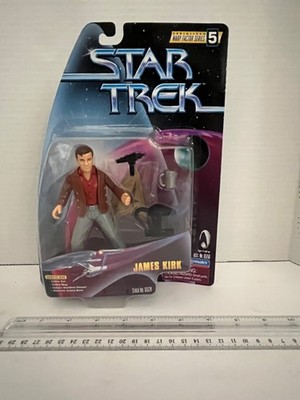 Vintage 1998 Star Trek Warp Factor Series 5 James Kirk Figure Playmates NEW