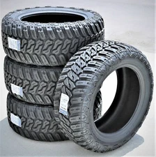 4 Tires Maxtrek Mud Trac LT 285/55R22 Load E 10 Ply MT M/T