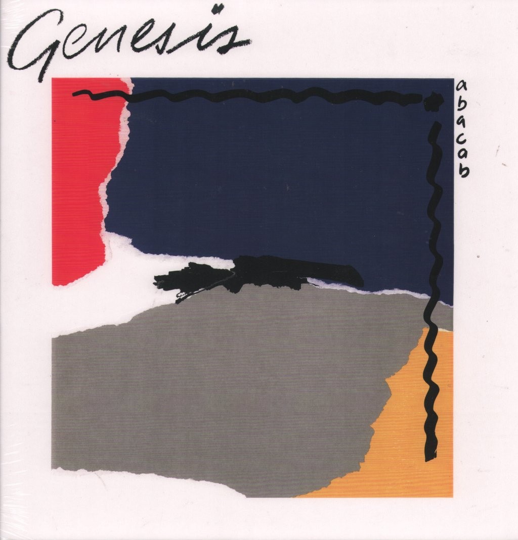 Genesis Abacab LP vinyl Europe Warner 2024 180g Black Vinyl Reissue in Embossed
