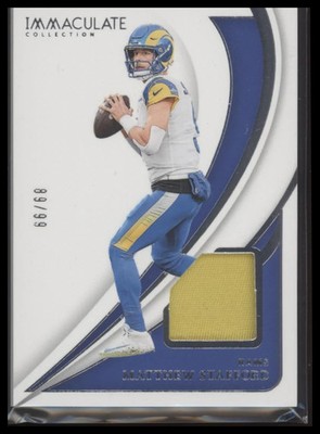 2024 Panini Immaculate Collection Memorabilia /99 Matthew Stafford #88