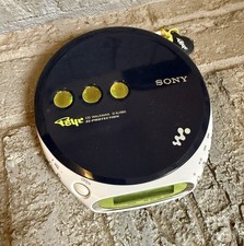 Sony D-EJ360 Navy Blue CD Walkman PSYC G-Protection Portable Player Parts/repair