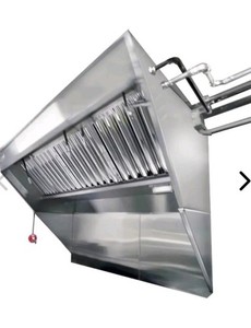 Stainless Steel Commercial Wall Canopy Kitchen Hood