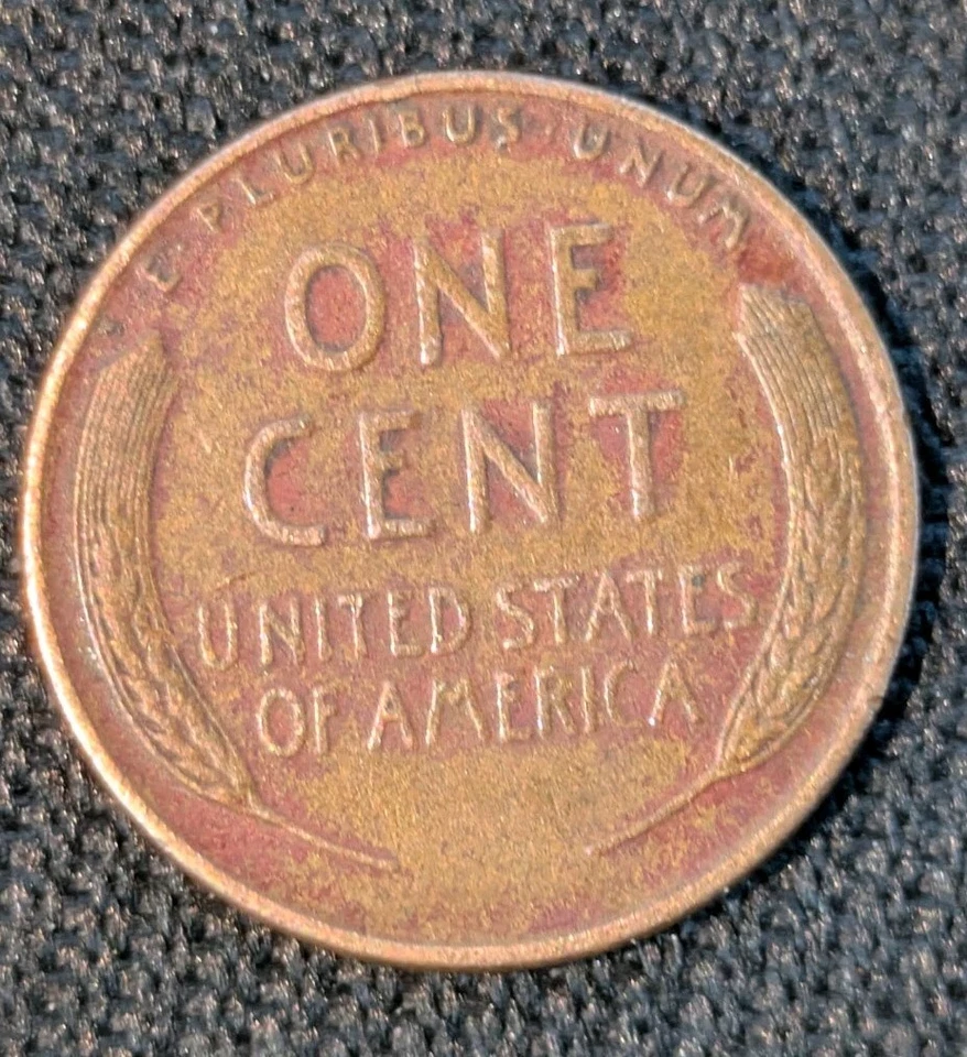 1937-D 1c Wheat Cent Red Copper Toned Super Fine For Year - Image 3 of 4
