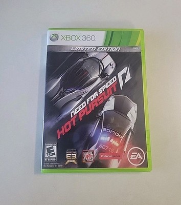 Need for Speed Hot Pursuit (Xbox 360) - CIB - Limited Edition - VG - TESTED 