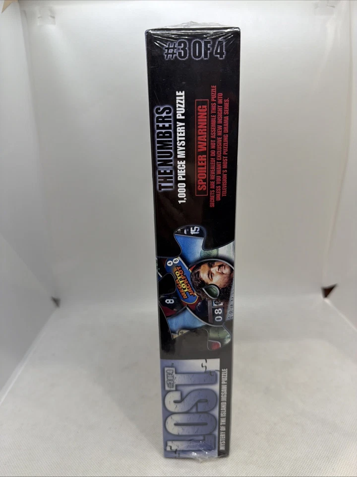 Lost Mystery Of The Island Jigsaw 1000 pc Puzzle #3 of 4 The Numbers NEW SEALED - Image 4 of 4