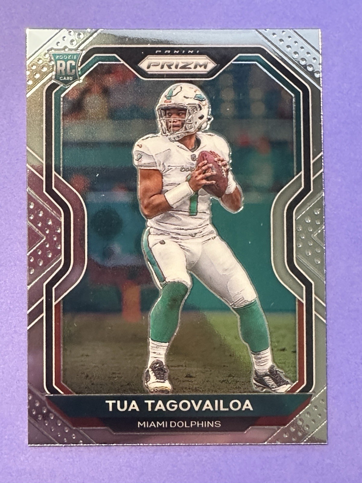 2020 Panini Prizm Rookie Tua Tagovailoa #339 (RC) Rookie Miami Dolphins
