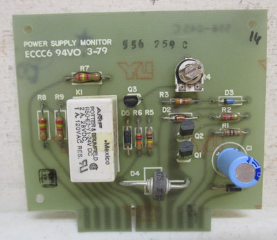 SIMPLEX 556-259 POWER SUPPLY P.C. BOARD