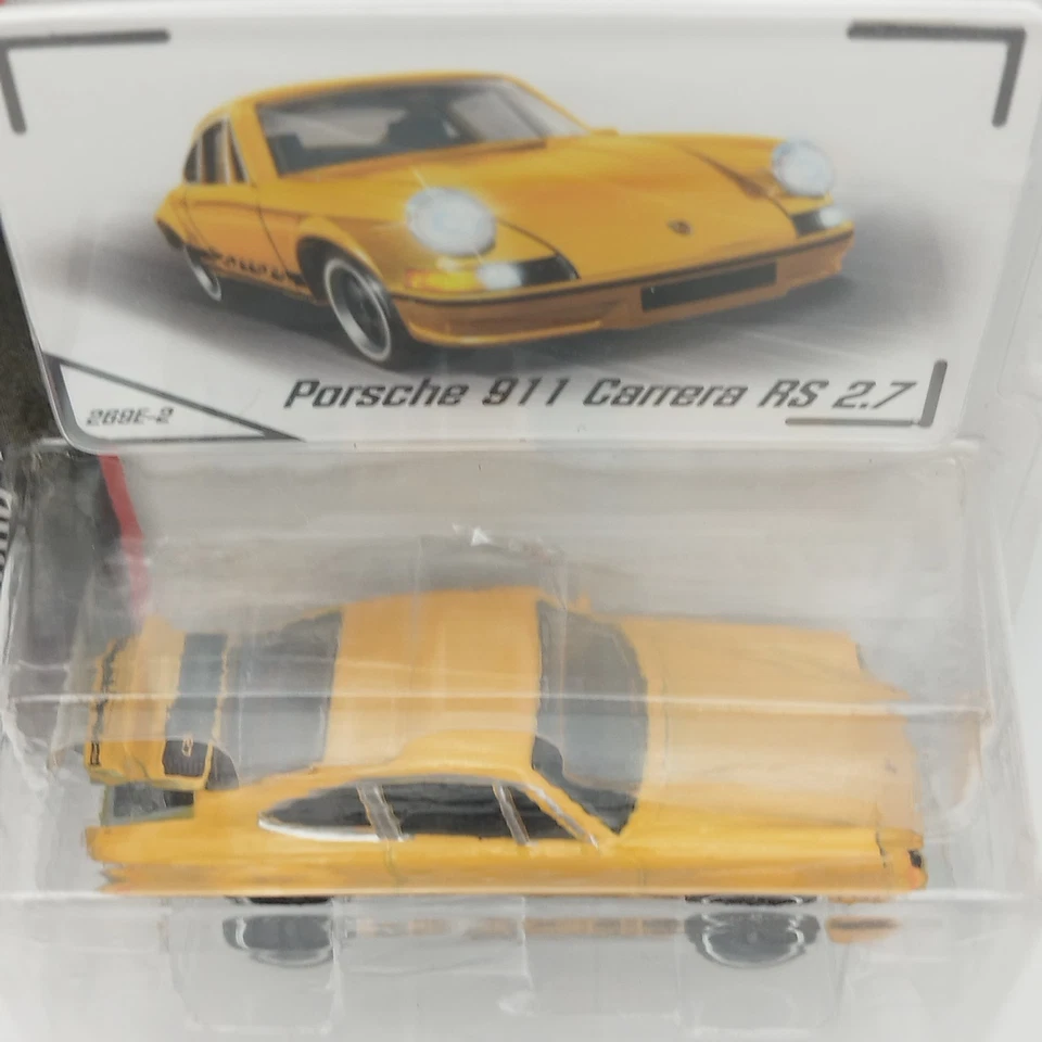 Majorette Porsche 911 Carrera RS 2.7 Jaune – Porsche Edition 2025 – 1:64 - Neuf - Photo 4/4