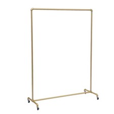Heavy Duty Rolling Garment Rack Adjustable Wire Shelving Load 100 Lbs