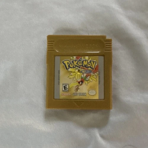 Nintendo Pokémon: Gold Version Game Boy Color Role Playing E-Everyone