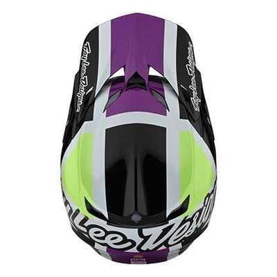 Troy Lee Designs SE5 Helmvisier, Quattro, white/green