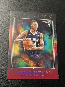 2023-24 Panini Origins Jordan Hawkins Rookie Card Maroon #/115 Pelicans