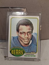 Topps 1976 Walter Payton RC Rookie #148 Chicago Bears NFL Football Card EX. rookie card picture