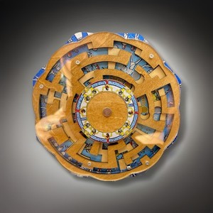 Dendera Zodiac Maze True Genius Wooden Egyptian Brainteaser Puzzle