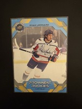 RYAN LEONARD 2026 UPPER DECK NATIONAL HOCKEY CARD DAY ROOKIE CARD #NHCD-4