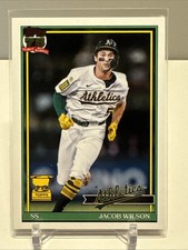 2026 Topps - Jacob Wilson 1991 35th Anniversary #T91-77 Athletics