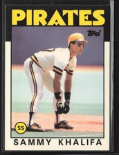 1986 Topps Tiffany #316 Sammy Khalifa