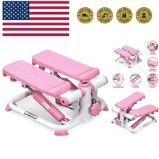 Mini Steppers for Exercise at Home, Stair Step Workout Machine, Full Body Car...