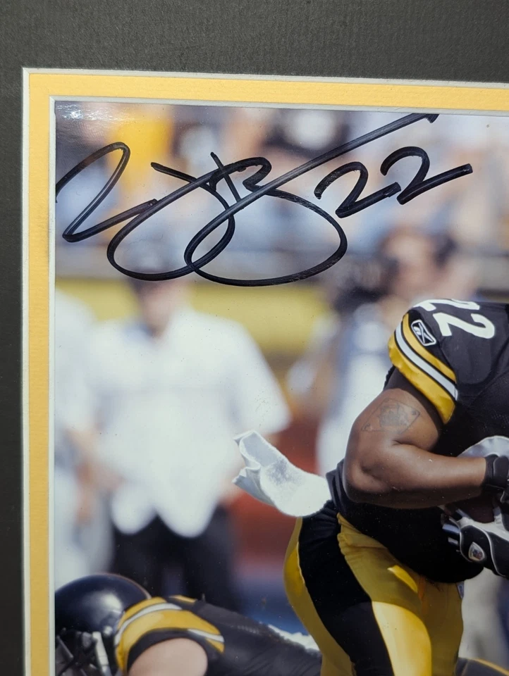 Фотография Дуче Стейли с автографом Pittsburgh Steelers в рамке из пеноматериала с сертификатом подлинности - Изображение 3 из 4