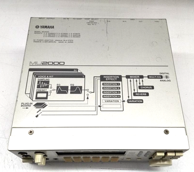 YAMAHA MU2000 Tone Generator Sound Module Tested Working Japan