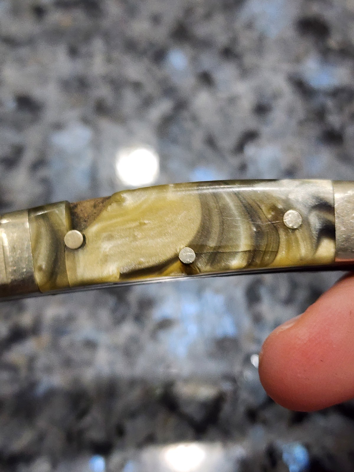 Hen & Rooster Pocket Knife 324C 24KT Bertram Solingen Germany 4 Blade Congress