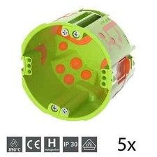 PRIMO Qnect Hohlwand Geräte-V-Dose 62 mm 5 Stück P201-01